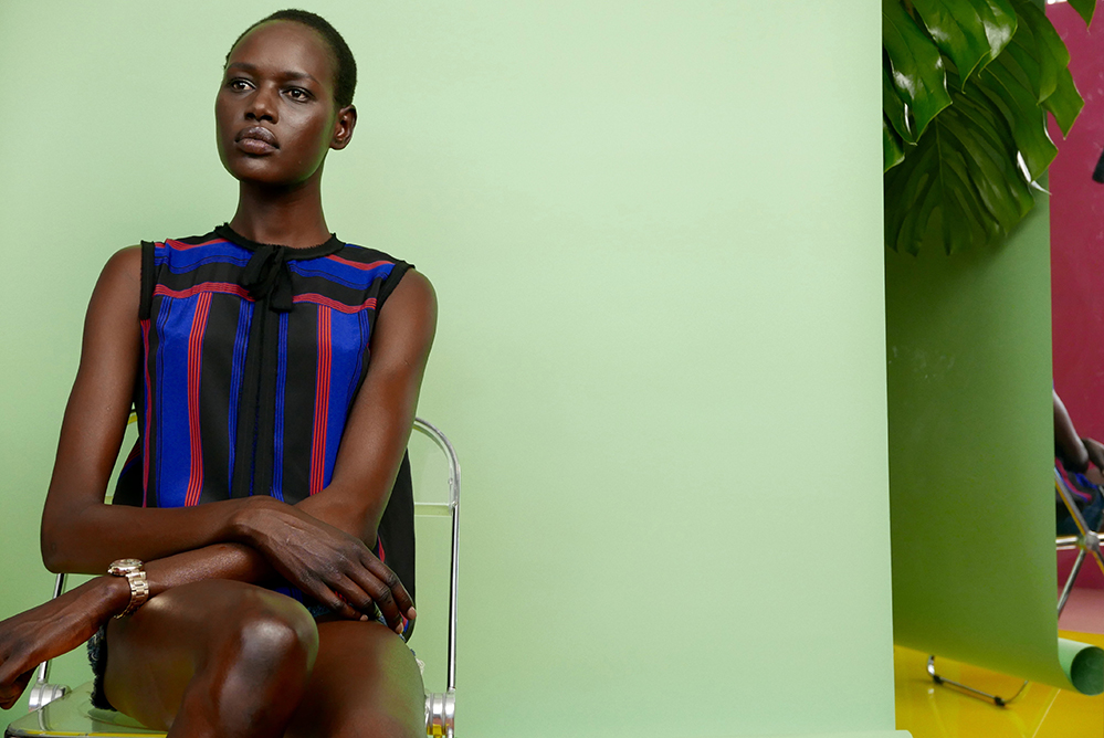 Ajak Deng in Marc Jacobs